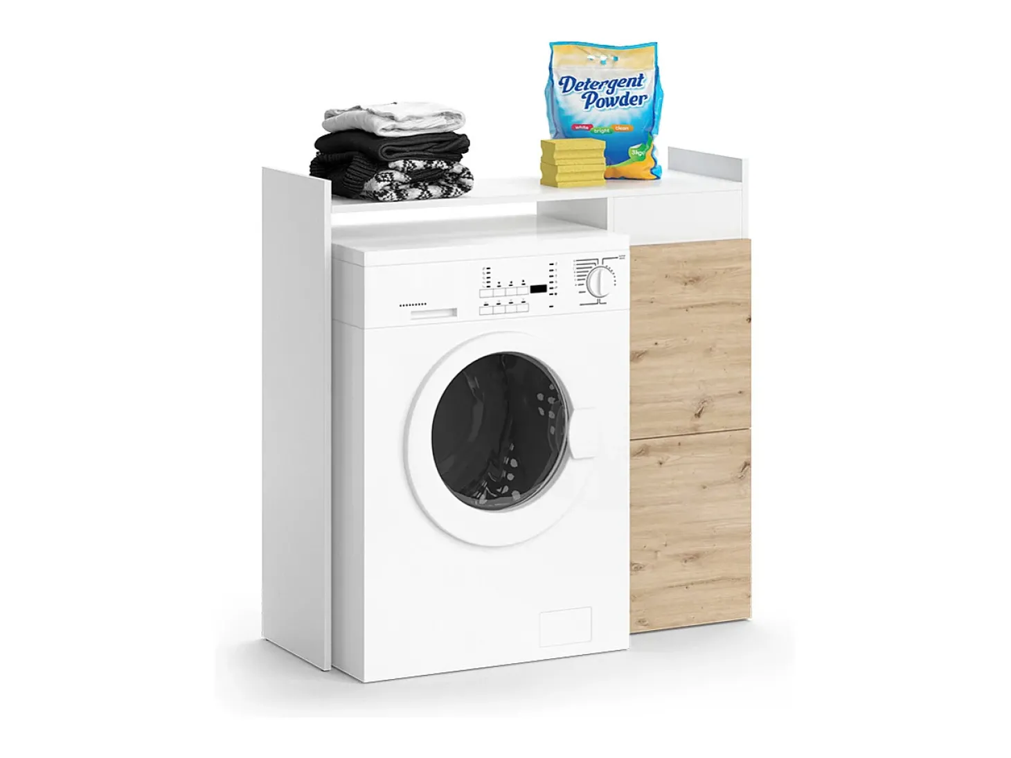 Caixa de tejadilho branco 99x33.8x98 alf