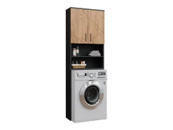 Caixa de tejadilho carvalho goldkraft/antracite 64x26x190.5 irma