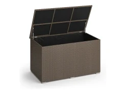 Caixa para almofadas marrom 146x83x80