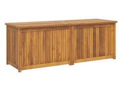 Caixa para jardim 150x50x55 cm madeira de teca maciça