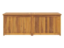 Caixa para jardim 150x50x55 cm madeira de teca maciça