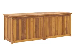 Caixa para jardim 150x50x55 cm madeira de teca maciça