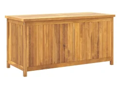 Caixa para jardim 114x50x58 cm madeira de teca maciça