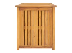 Caixa para jardim 175x50x55 cm madeira de teca maciça