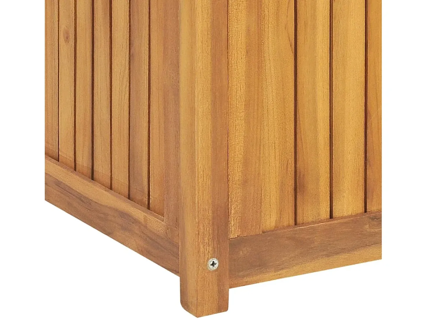 Caixa para jardim 175x50x55 cm madeira de teca maciça