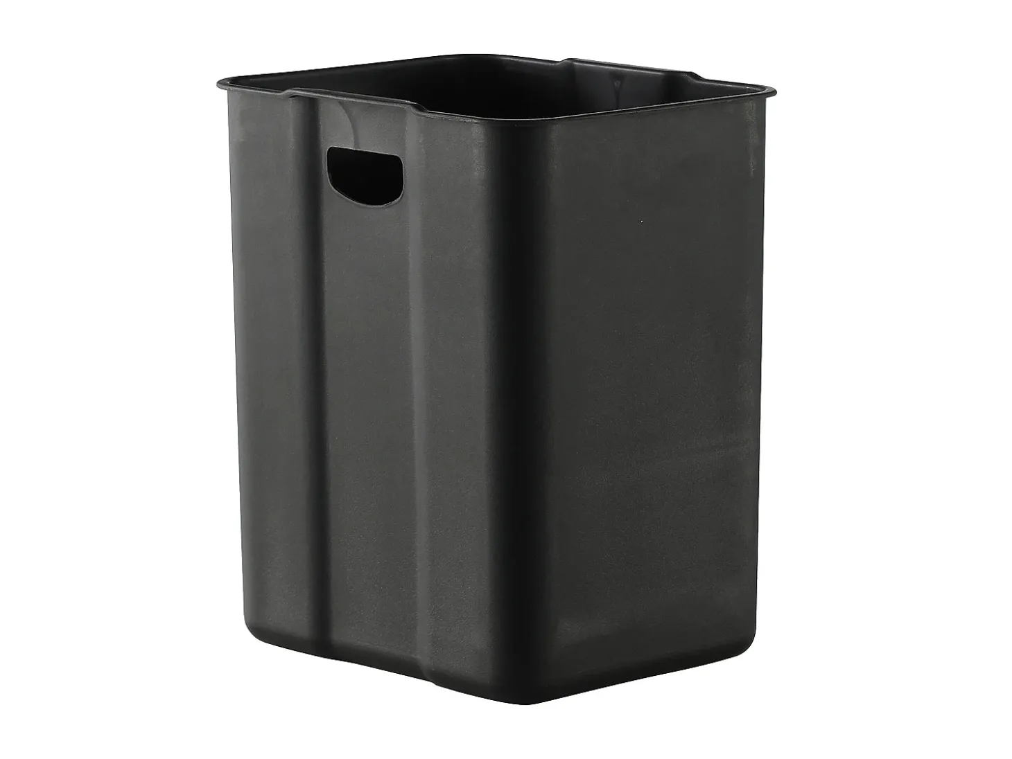 Caixote de reciclagem pedal em inox, 3 compartimentos, 60L - DUMEO