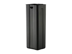 Caixote de reciclagem pedal em inox, 3 compartimentos, 60L - DUMEO