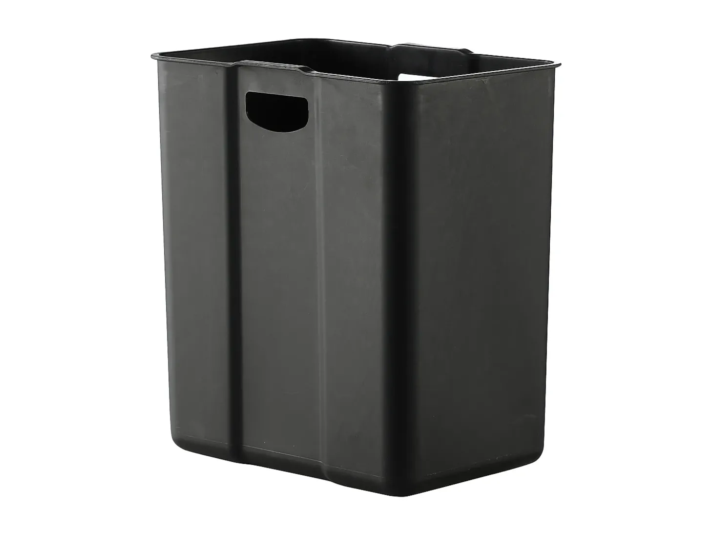 Caixote de reciclagem pedal em inox, 3 compartimentos, 60L - DUMEO