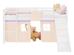 Cama Alta para Crianças 90x200 cm Branco