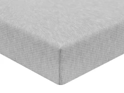 Cama alta secretária, sofá e espaços de arrumação 90 x 200 cm Pinho maciço Branco - GOLIATH III