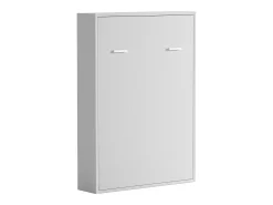 Cama armário rebatível vertical 140x200 cm branco - MALINA II
