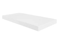 Cama auxiliar de solteiro com 2 camas de 90 x 190 cm em veludo rosa + colchão - LENVIA
