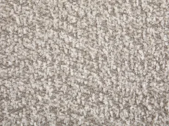 Cama baú 140 x 190 cm em tecido bouclette bege + colchão - FORIOSY