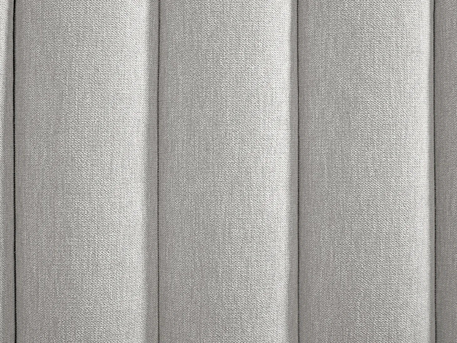 Cama baú queen size 160 x 200 cm em tecido cinza claro + colchão - SARANELI