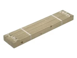 Cama Base Ripas Vipack PETITSMEUBLES Castanho (90x200)