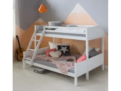 Cama Beliche 90x200x139 cm branca
