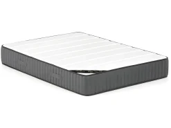 Cama com arrumação 180 x 200 cm em veludo canelado bege + colchão - TIMANO de Pascal Morabito