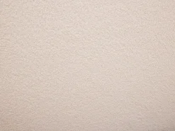 Cama com arrumação de 90 x 190 cm em tecido bouclé cor creme + colchão - LIRIMO