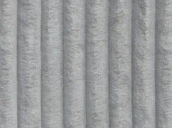 Cama com arrumação 160x200 cm veludo canelado grosso cinza-claro TIMANO de Pascal Morabito
