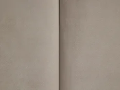 Cama com arrumação 160x200cm cabeceira e candeeiro integrado veludo taupe + colchão SARETO