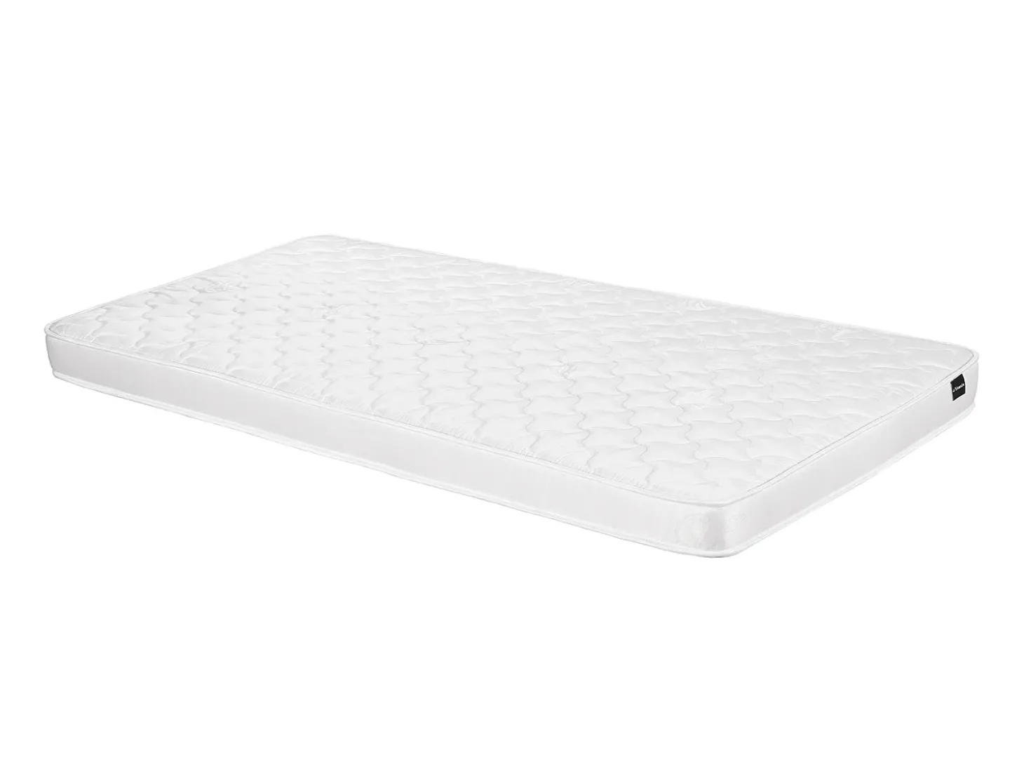 Cama criança 90x190 cabeceira em concha veludo rosa + Colchão - MOANA