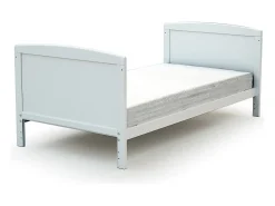 Cama de bebe convertível LUNA de madeira Branco 70 x 140 cm