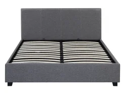 Cama de casal com armazenamento