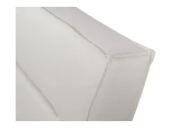 Cama de casal em tecido design 