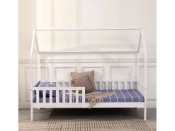 Cama de criança 190x90cm branco MARCEAU