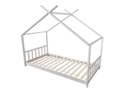 Cama de criança 190x90cm GASPARD branco
