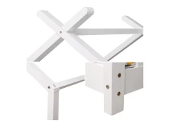 Cama de criança 190x90cm GASPARD branco