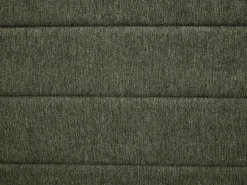 Cama de solteiro retrátil 2 x 80 x 200 cm em tecido texturizado verde + colchão - CAMITY
