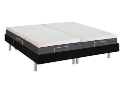 Cama elétrica articulada terminais memória ATRIDE da YSMÉE preto 2 x 80 x 200 cm