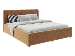 Cama estofada Almo haaus, 200 x 160 cm, Bege