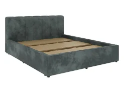 Cama estofada Almo haaus, 200 x 140 cm, Menta