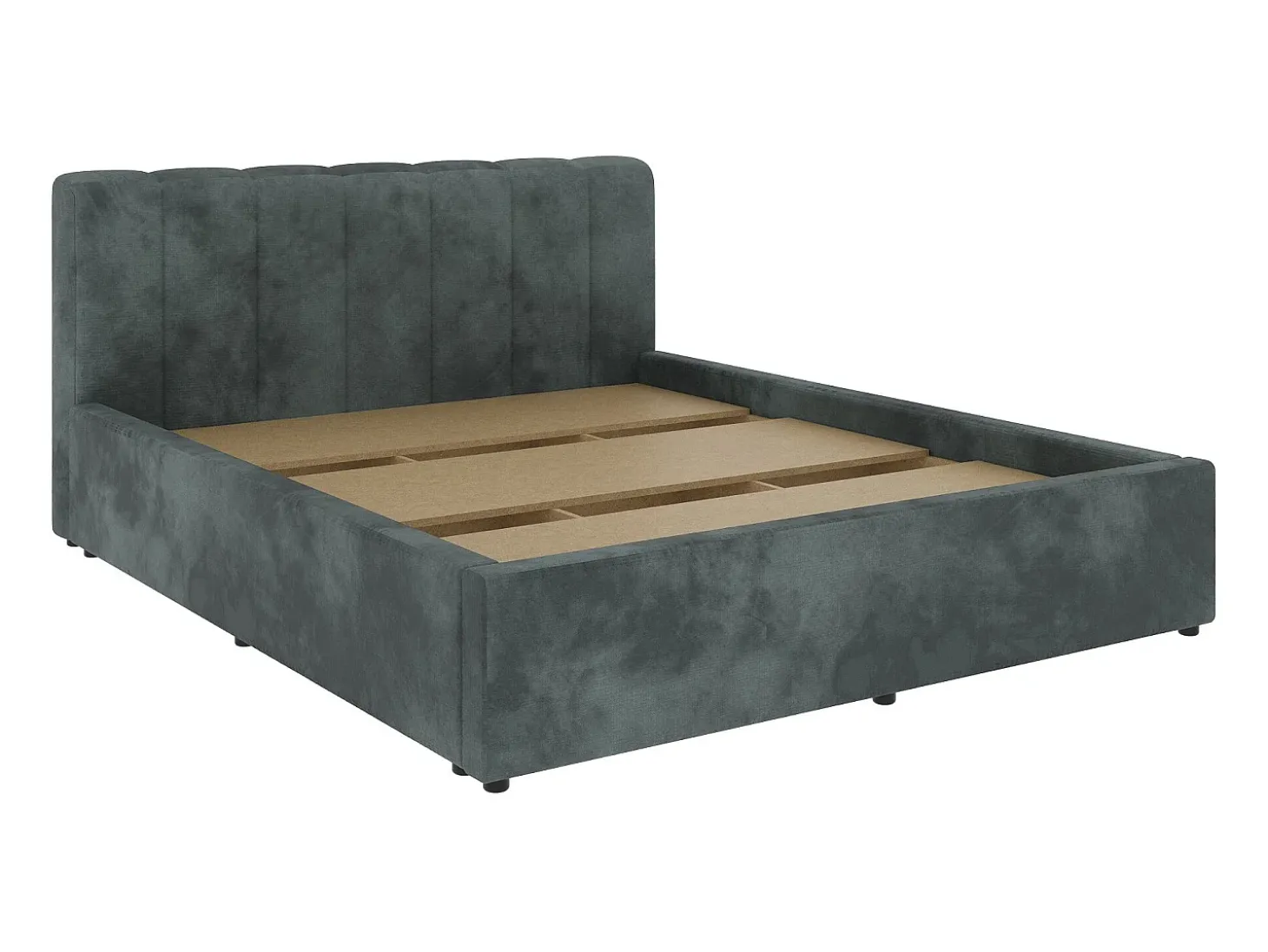 Cama estofada Almo haaus, 200 x 160 cm, Menta