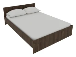 Cama haaus Remi 140x200 cm carvalho bronze