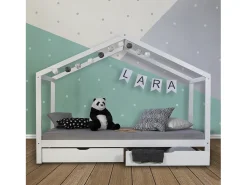Cama infantil 90x200 cm berço branco