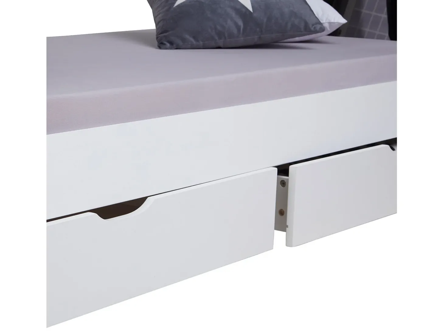 Cama infantil 90x200 cm branca