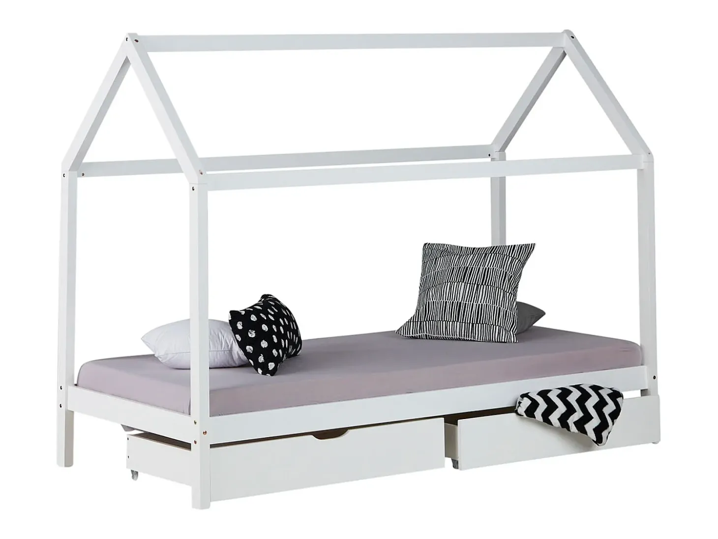 Cama infantil 90x200 cm branca