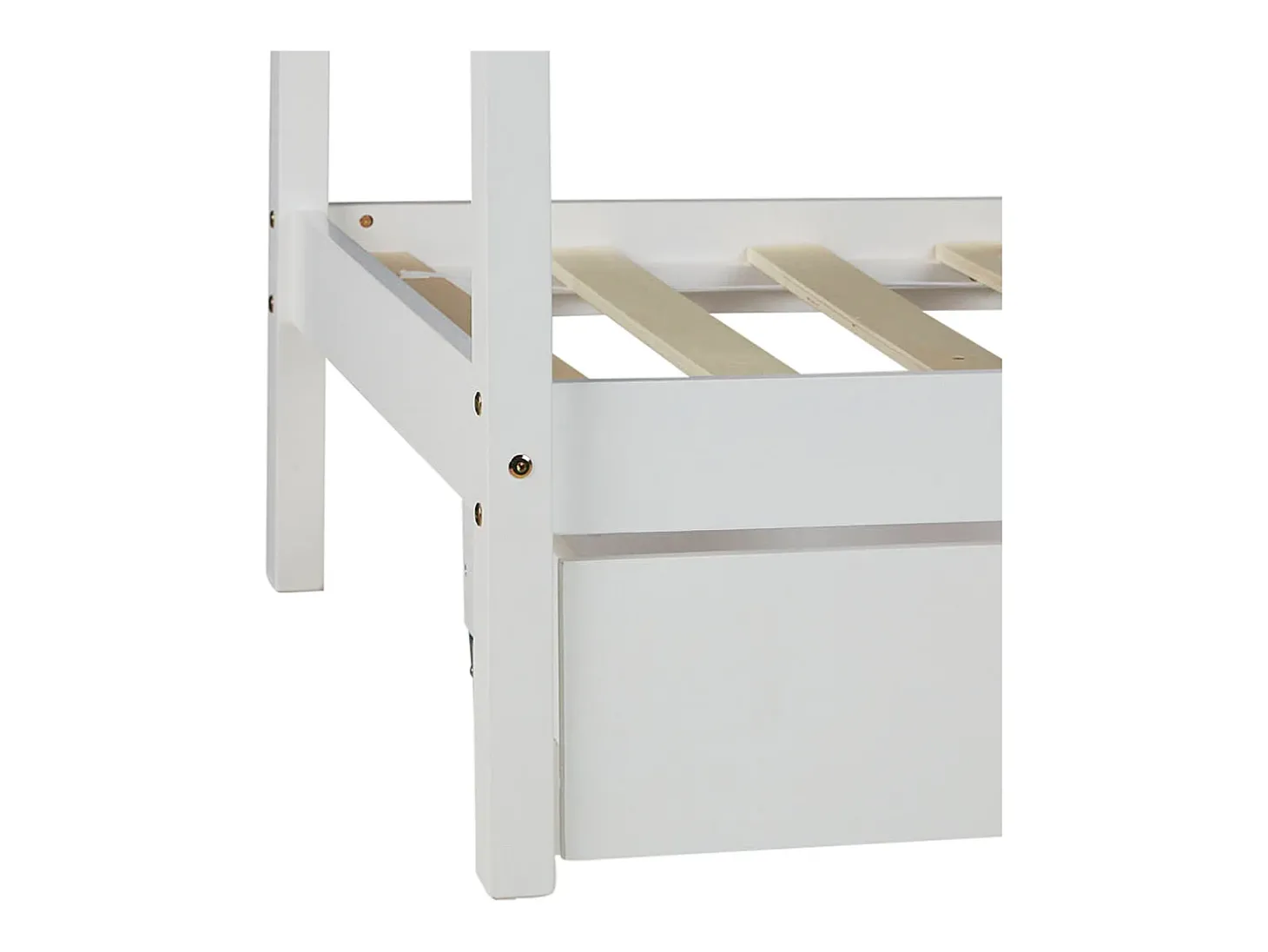 Cama infantil 90x200 cm branca