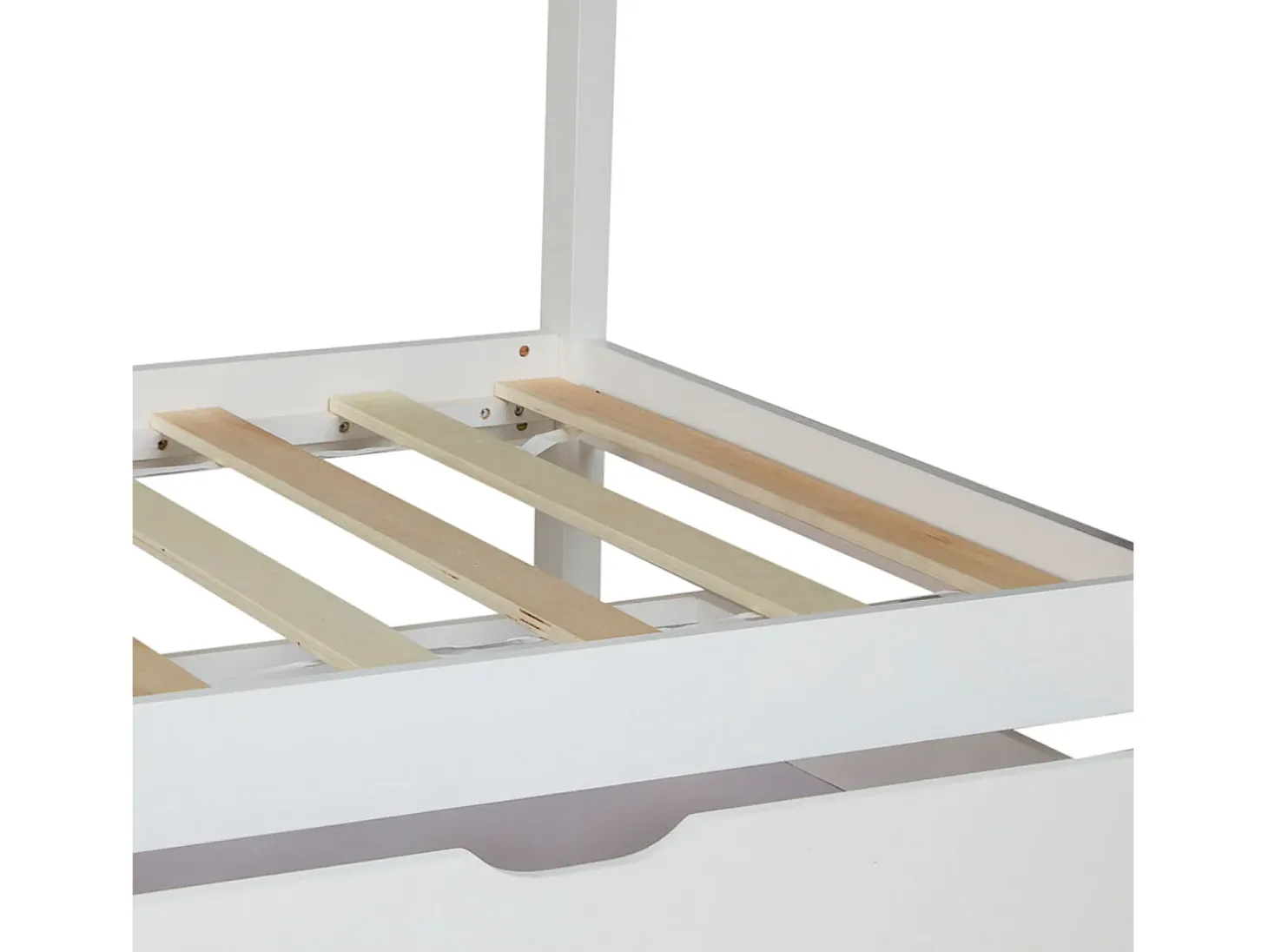 Cama infantil 90x200 cm branca