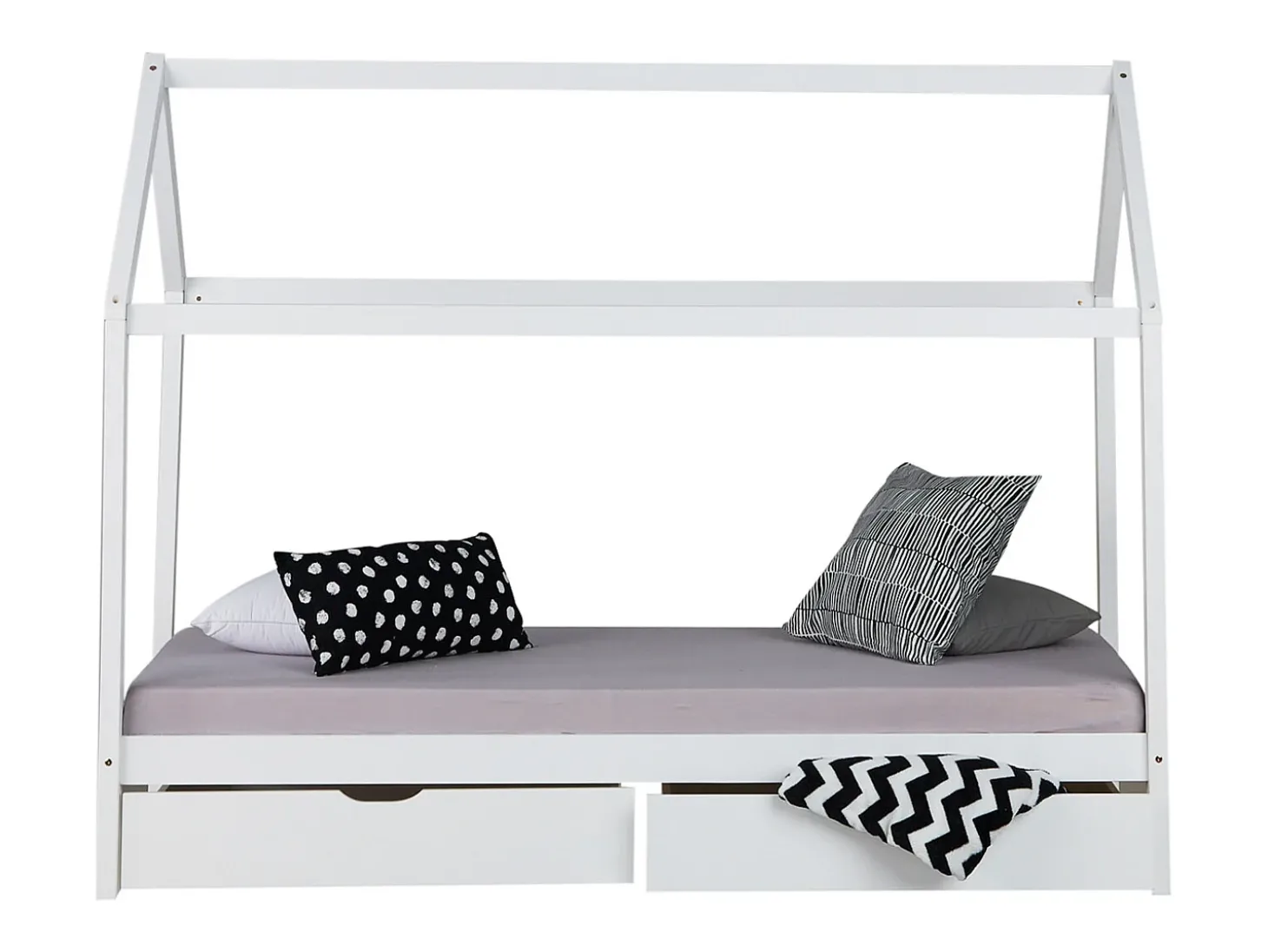 Cama infantil 90x200 cm branca