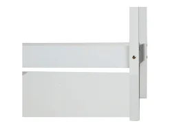 Cama Infantil 90x200 cm branca Estrutura de Cama Casa para Crianças com Gavetas