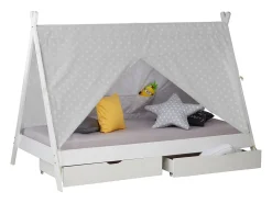 Cama infantil 90x200 cm branca