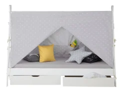 Cama infantil 90x200 cm branca