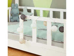 Cama infantil 80x160 cm branca Montessori