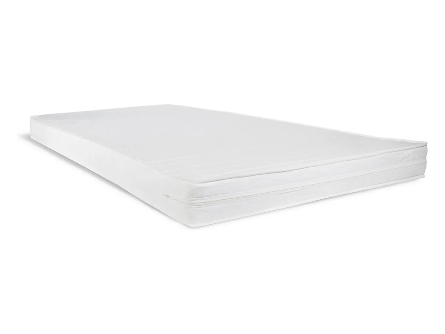 Cama infantil 90x200 cm branco cinza lona estrelas