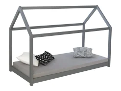 Cama infantil 80x160 cm Cinza
