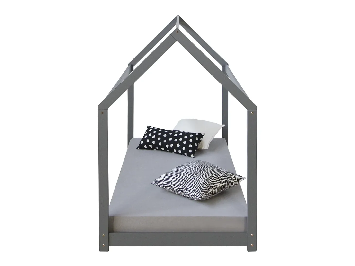 Cama infantil 80x160 cm Cinza